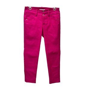 Brenda Beddome Fuchsia Pink Skinny Pants Women's Size 27 Barbiecore